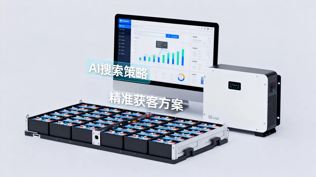 2026年储能品牌怎么做AI搜索获客，储能企业如何精准获客？