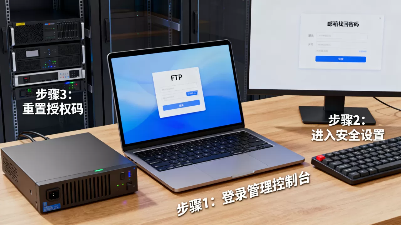 FTP服务器授权码究竟怎么获取，忘记FTP密码如何重置？