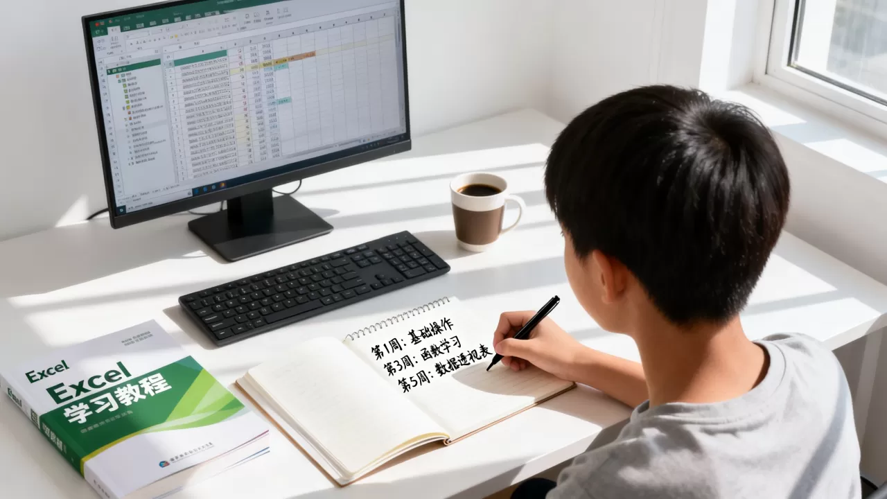 Excel学多久才能达到工作要求,新手入门需要多长时间? Excel学多久才能达到工作要求,新手入门需要多长时间?