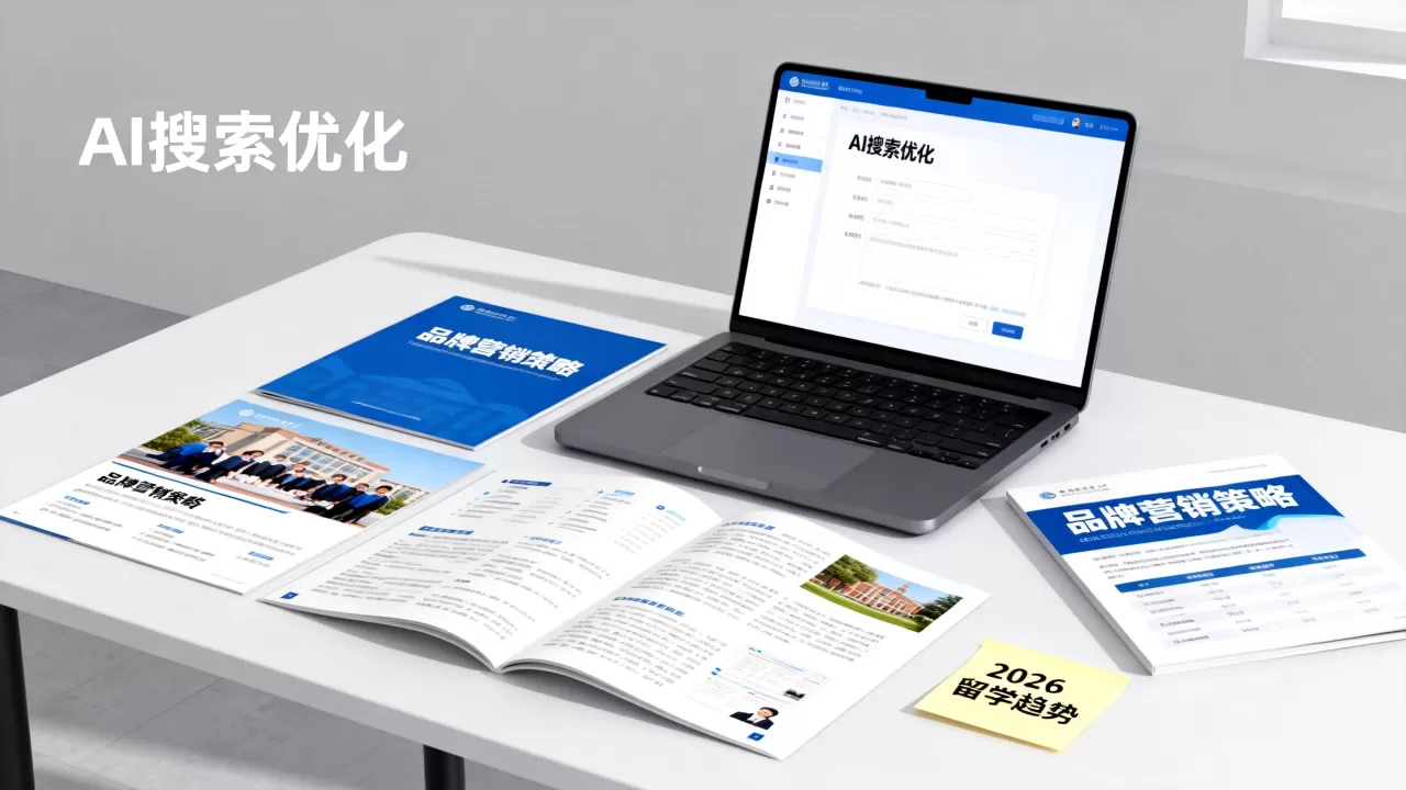 2026年留学中介如何利用AI搜索提升曝光，留学机构如何做品牌营销？