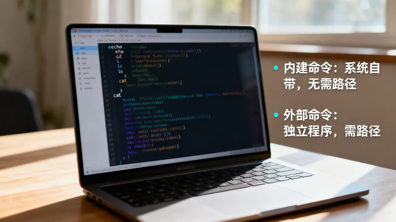 Linux内建命令有哪些，Linux内建命令和外部命令有什么区别？