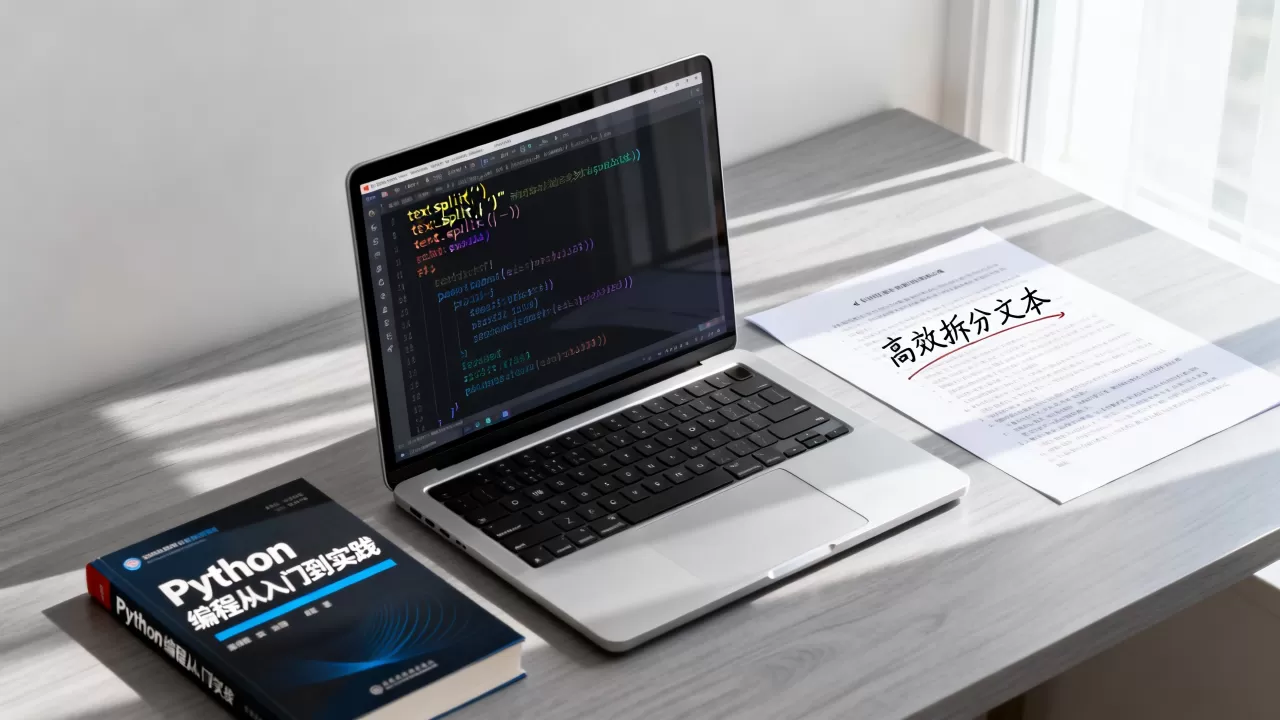 Python如何高效拆分文本，Python字符串分割函数怎么用？