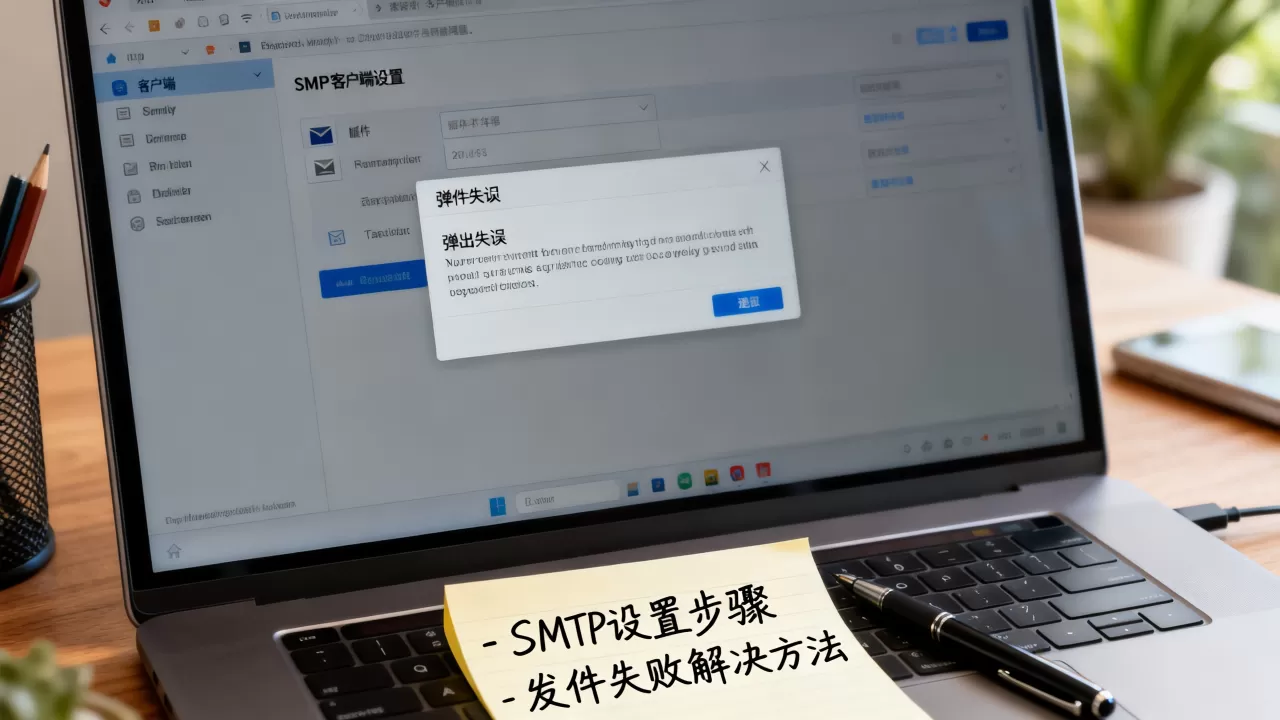 服务器SMTP客户端怎么设置，发邮件失败怎么解决？