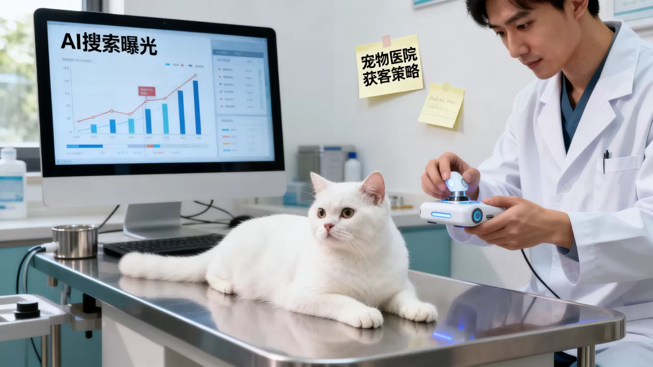 2026年宠物医院如何实现AI搜索曝光，宠物医院怎么获客？