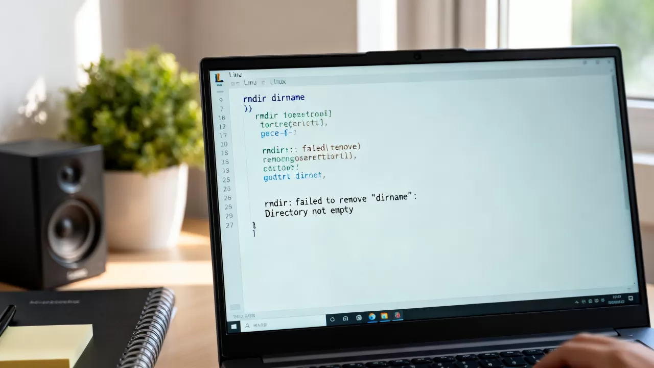 Linux rmdir怎么用，rmdir如何删除非空目录？