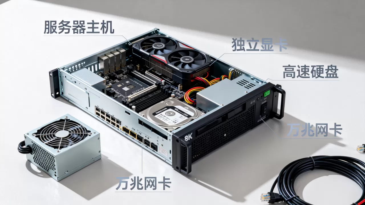 如何用服务器组装云电脑，自建云电脑需要什么硬件？