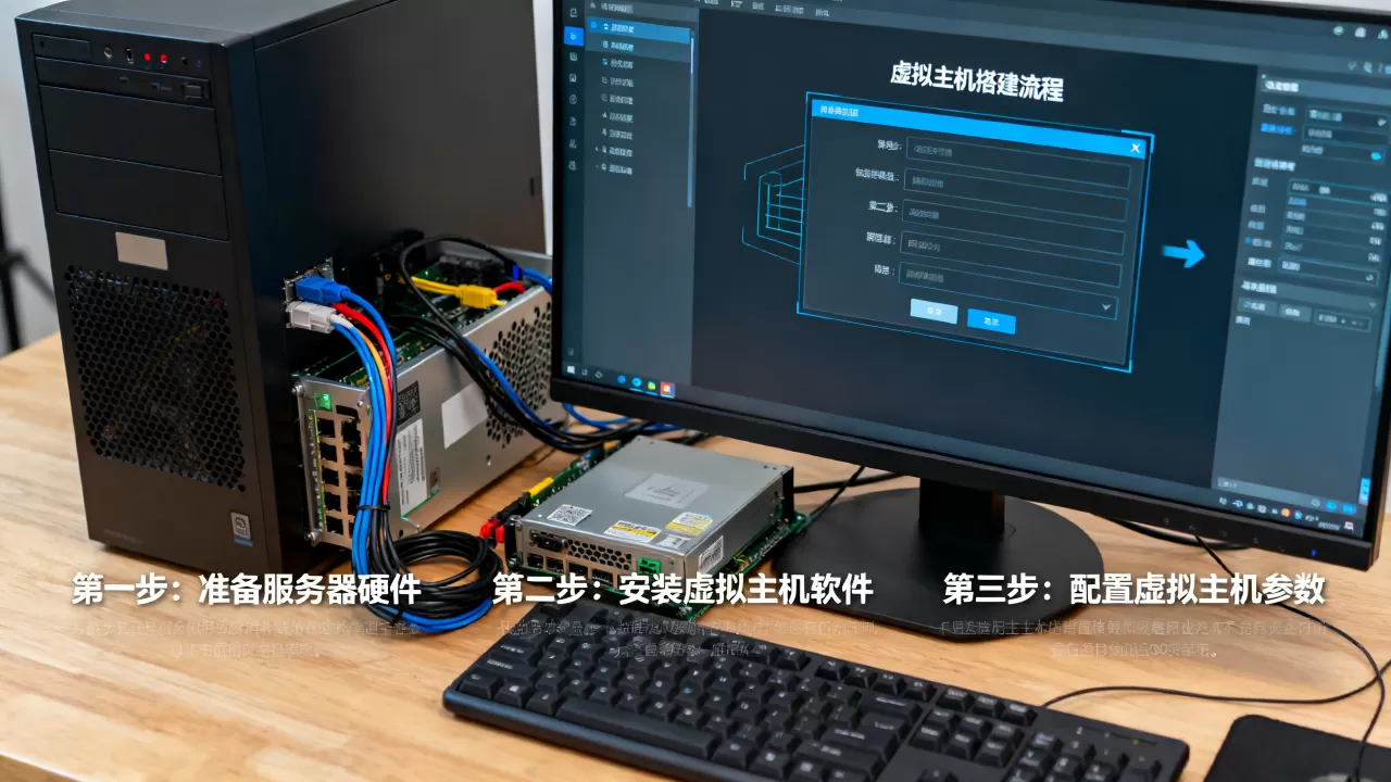 如何在服务器上安装虚拟主机，虚拟主机搭建步骤是什么？