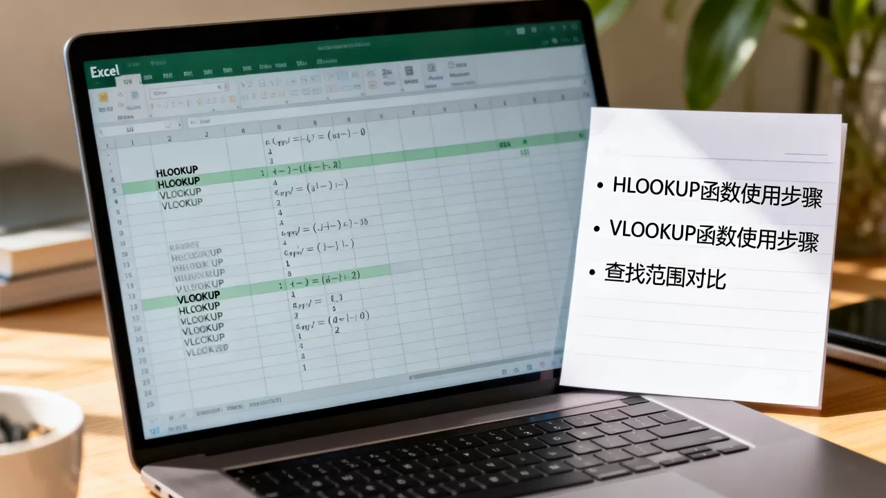 Excel HLOOKUP函数怎么用，HLOOKUP和VLOOKUP有什么区别？