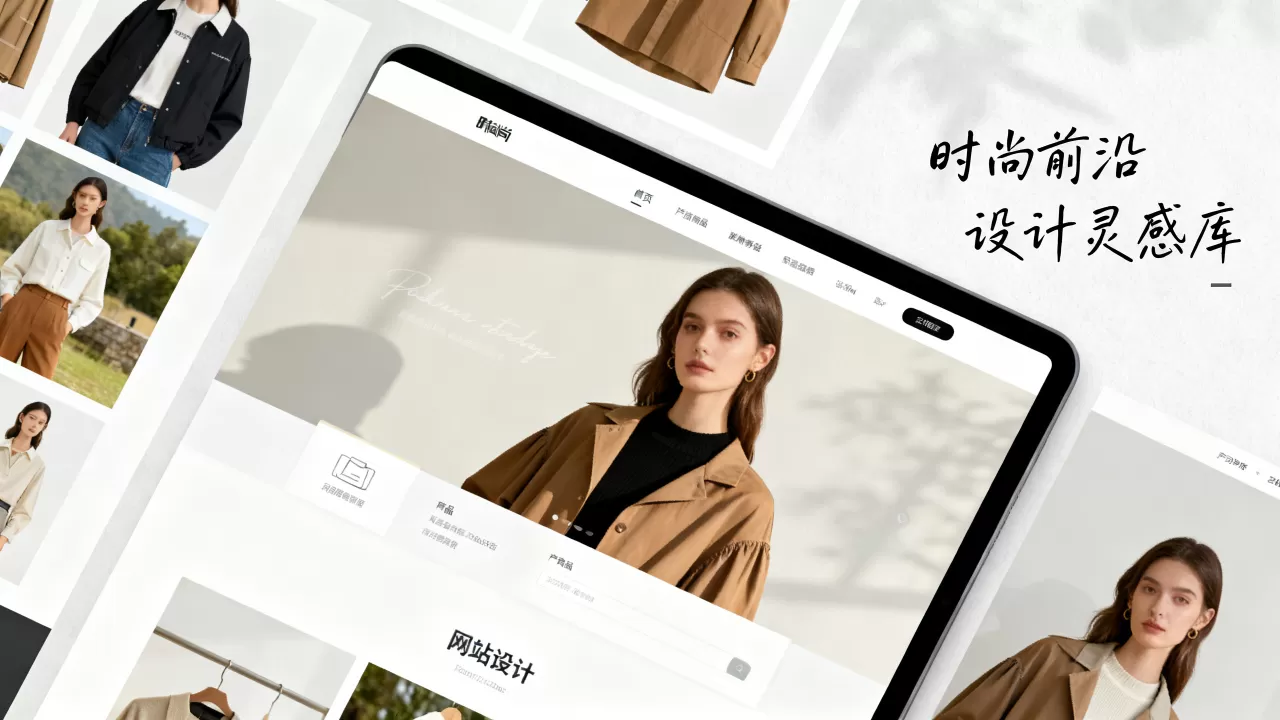 有哪些值得欣赏的服装网站，服装网站设计参考哪里找？