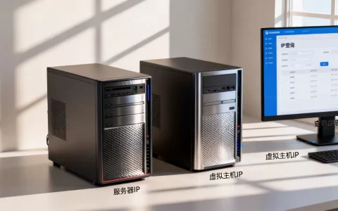 服务器IP和虚拟主机IP有什么区别，如何查询服务器IP地址？