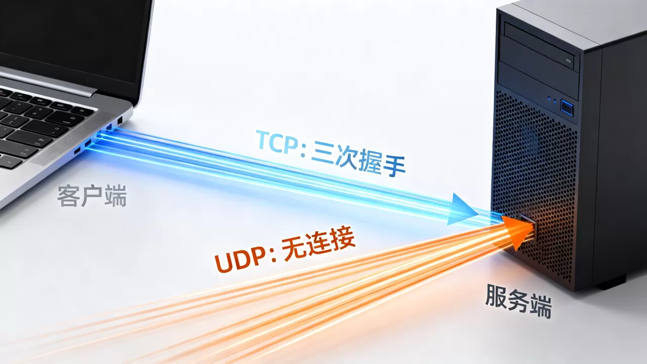 客户端与服务端是如何通信的,TCP和UDP协议有什么区别? 客户端与服务端是如何通信的,TCP和UDP协议有什么区别?
