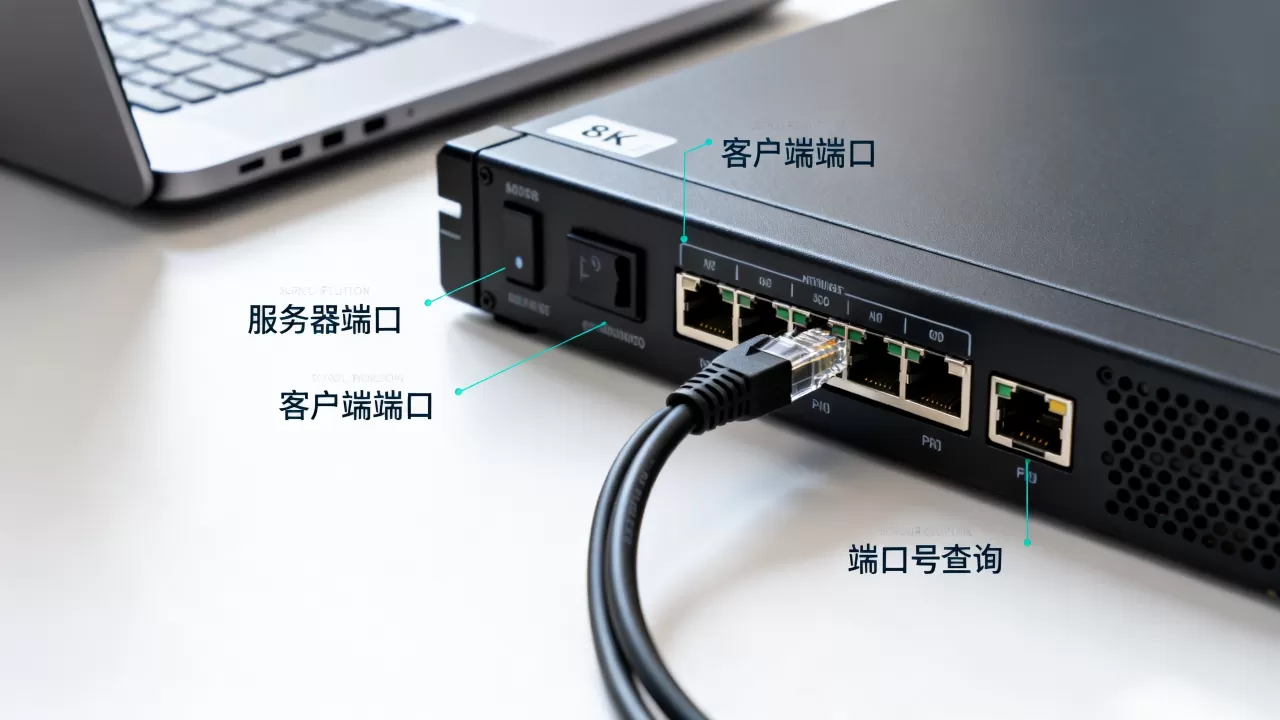 服务器端口和客户端网络端口有什么区别，端口号怎么查询？