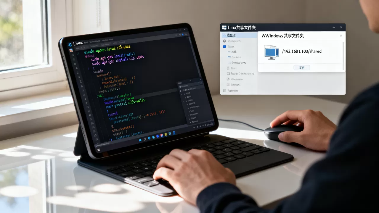Linux怎么安装cifs，如何挂载windows共享？