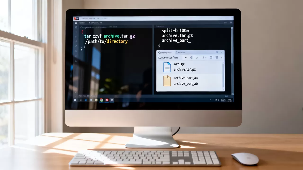 Linux如何进行压缩分割，linux如何压缩大文件并分割？