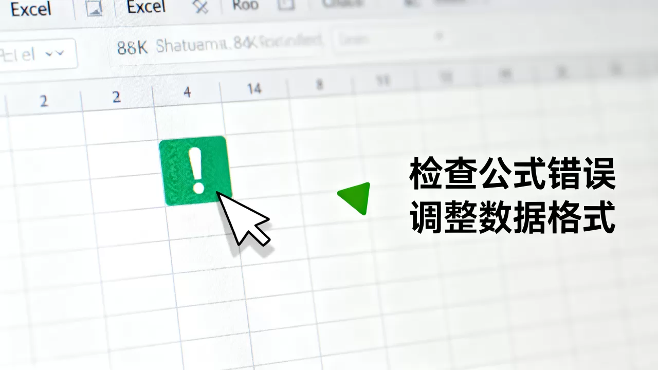Excel单元格为什么带感叹号,如何快速去除绿色小三角? Excel单元格为什么带感叹号,如何快速去除绿色小三角?