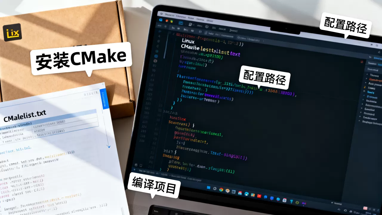 Linux怎么使用CMake编译，cmake怎么安装配置？