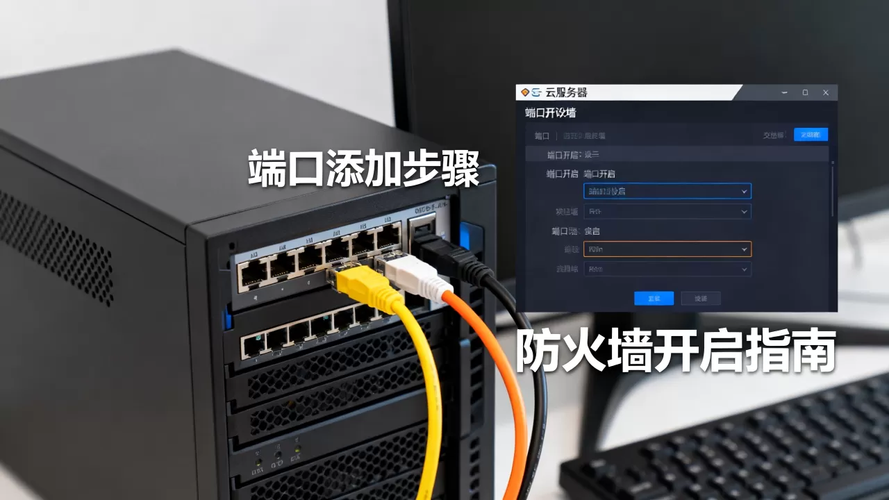 服务器端口该如何添加，云服务器防火墙如何开启端口？