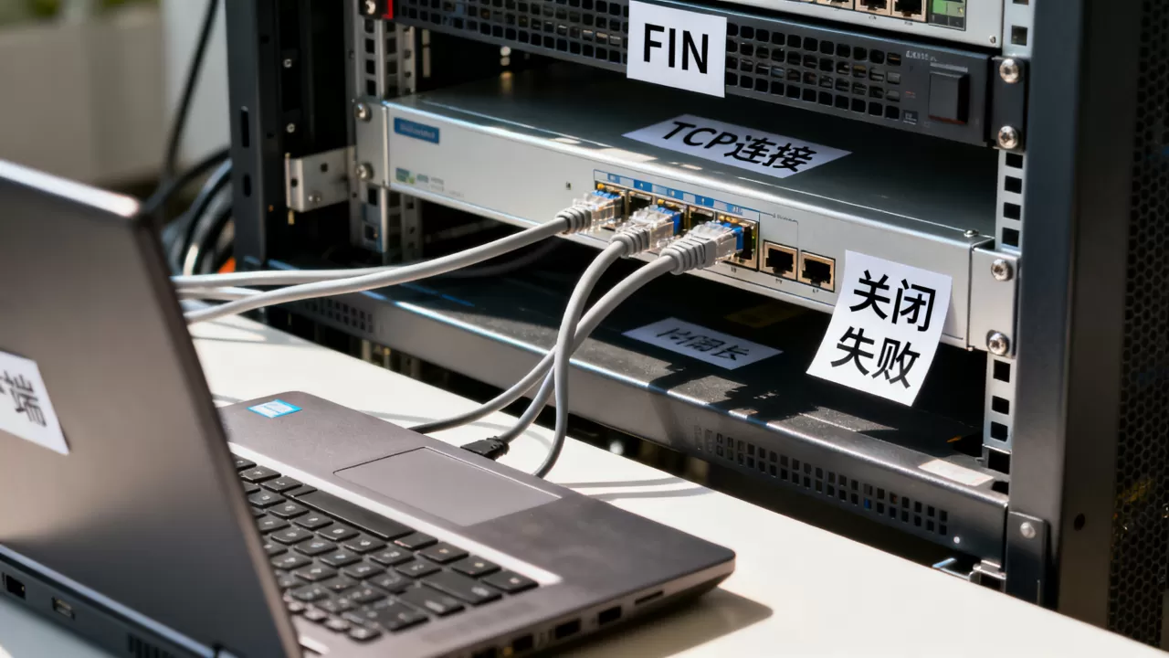 服务器FIN后客户端为何等待，TCP连接关闭失败怎么解决？