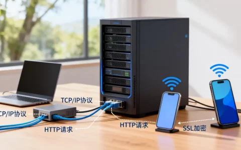 服务器是如何与客户端连接的，常见的服务器连接方式有哪些？