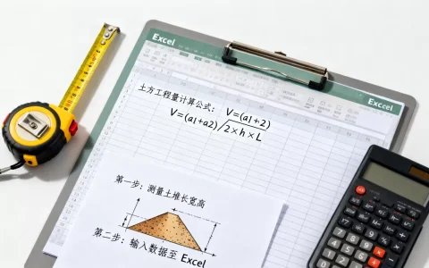 如何用Excel进行土方计算？，土方工程量计算公式怎么写？