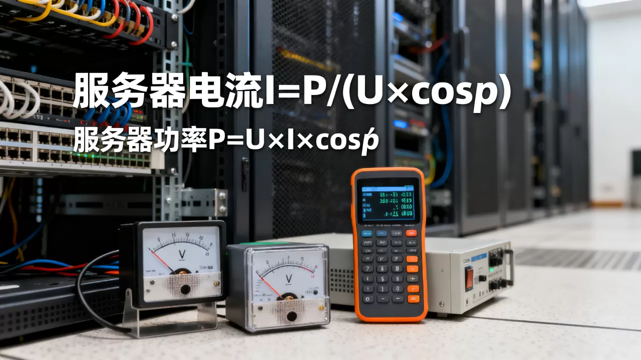 服务器电流到底有多大，服务器功率计算公式是什么？
