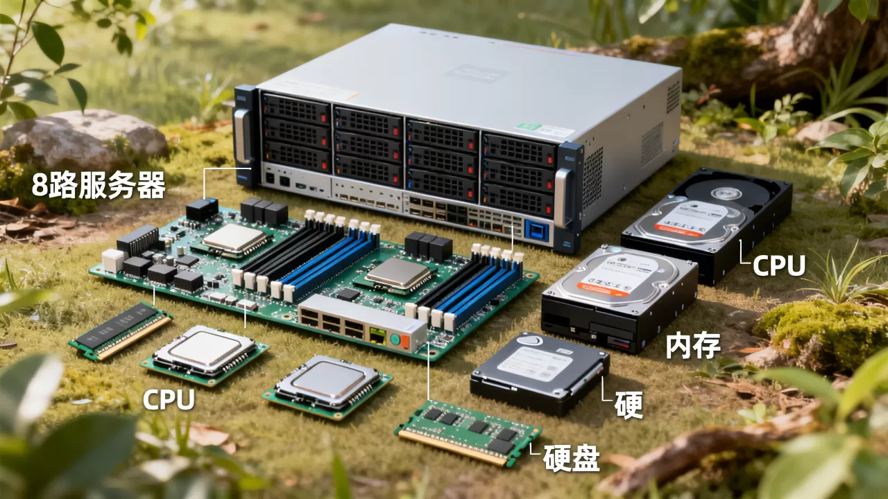 服务器8路配置是什么，8路服务器怎么选购比较好？