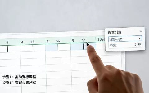 Excel表格怎么快速变宽，Excel怎么设置单元格宽度？
