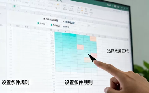 Excel设定条件格式怎么操作，Excel如何根据条件填充颜色？