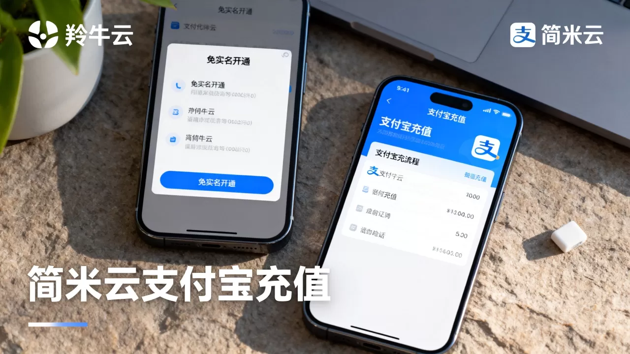 羚牛云简米云如何免实名免费开通,简米云怎么用支付宝充值? 羚牛云简米云如何免实名免费开通,简米云怎么用支付宝充值?