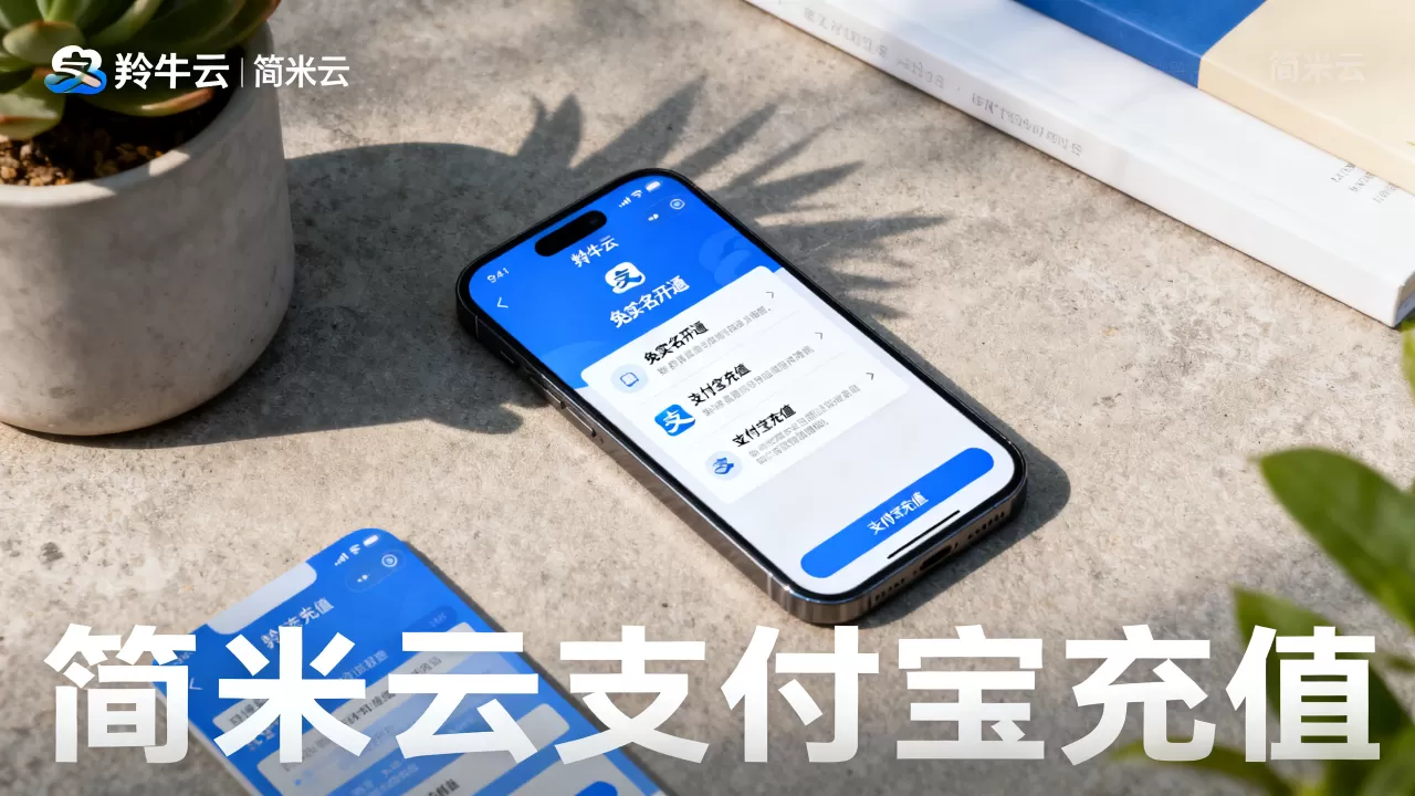羚牛云简米云如何免实名免费开通,简米云怎么用支付宝充值? 羚牛云简米云如何免实名免费开通,简米云怎么用支付宝充值?