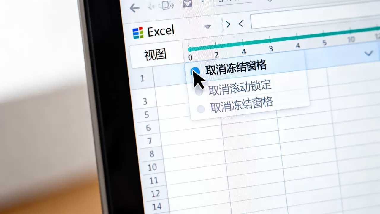 Excel怎么取消滚动锁定,Excel怎么取消冻结窗格? Excel怎么取消滚动锁定,Excel怎么取消冻结窗格?
