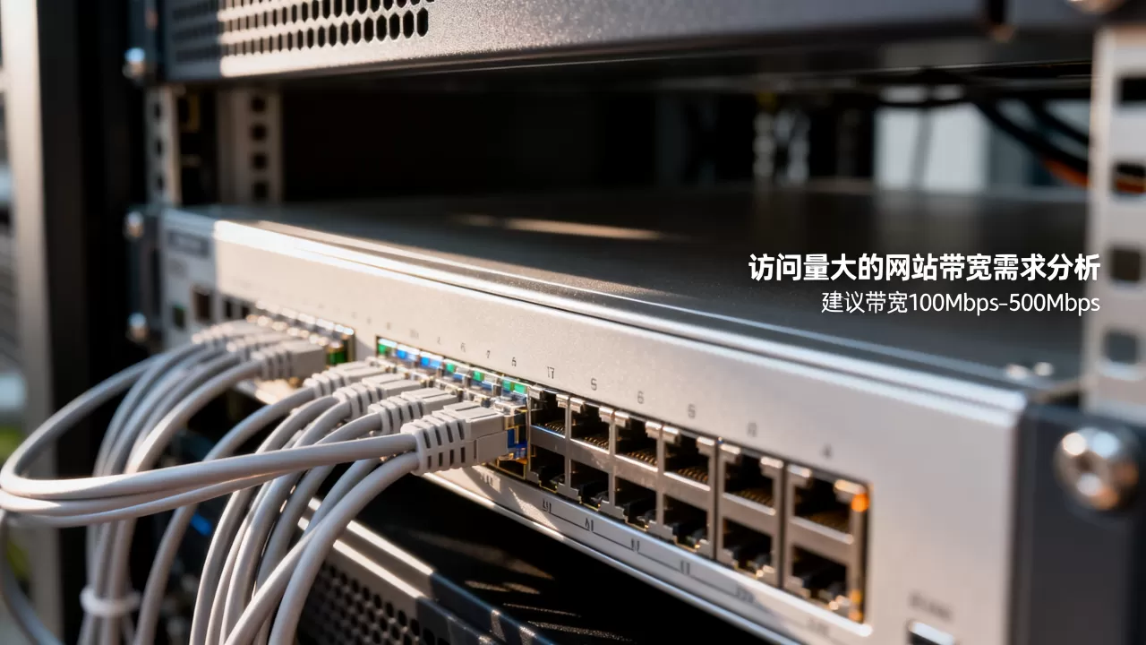 访问量大的网站需要多少带宽，网站带宽多少合适？