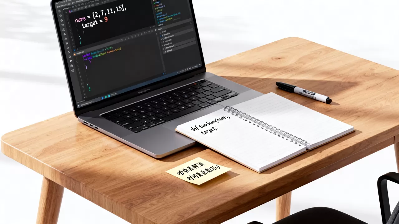 Python如何实现Two Sum算法，两数之和的最优解法是什么？