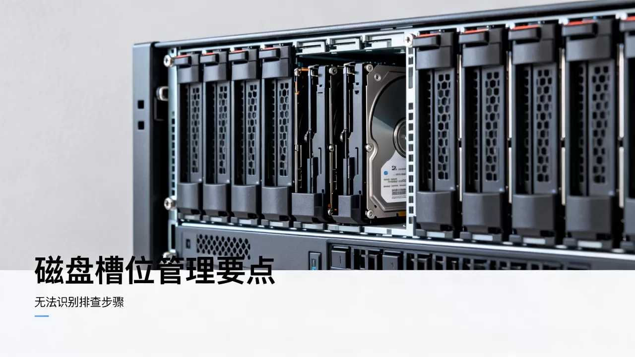 服务器磁盘槽位该如何管理，磁盘槽位无法识别怎么办？