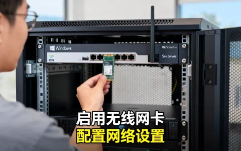 服务器版怎么开启无线网络，Windows Server如何开启无线网卡？