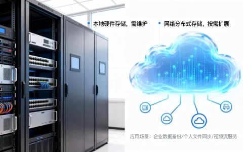 服务器与网络云存储有什么区别，云存储有哪些应用场景？
