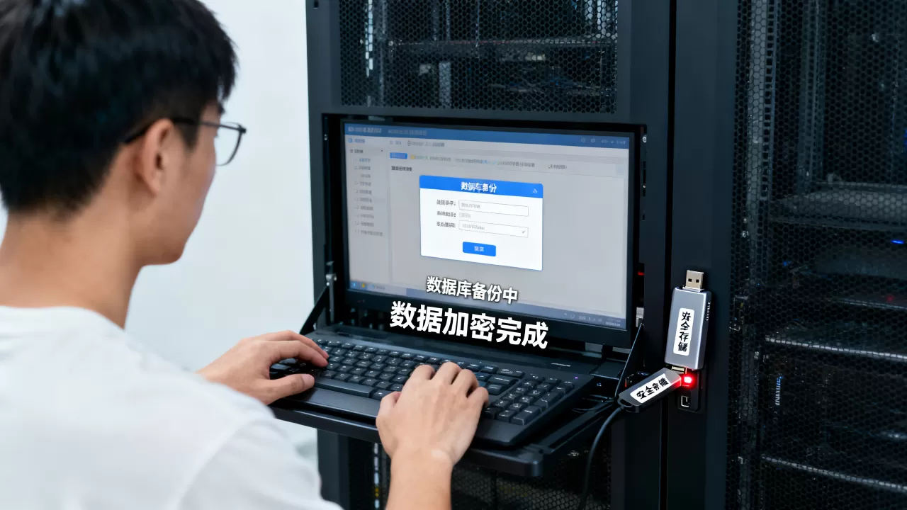 如何将服务器数据库拷贝到U盘，如何安全地导出数据库？