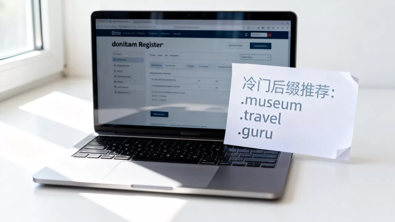 非主流域名怎么注册才靠谱，有哪些冷门后缀值得推荐？