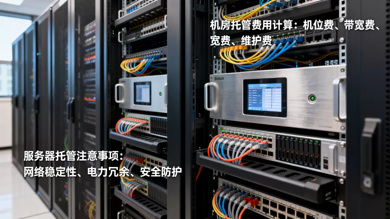 服务器托管有哪些注意事项，机房托管费用怎么计算？