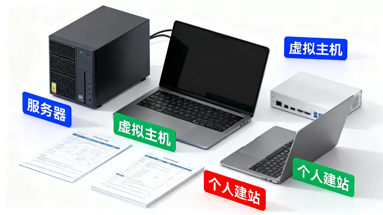 该选服务器还是虚拟主机，个人建站选哪个比较划算？