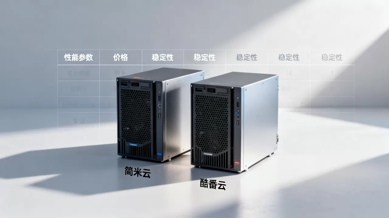 租用服务器哪家最便宜，简米云和酷番云哪个性价比更高？