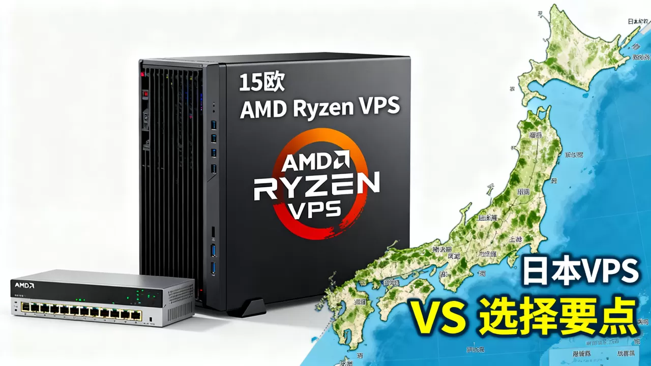 15欧AMD Ryzen VPS好用吗,日本VPS怎么选? 15欧AMD Ryzen VPS好用吗,日本VPS怎么选?