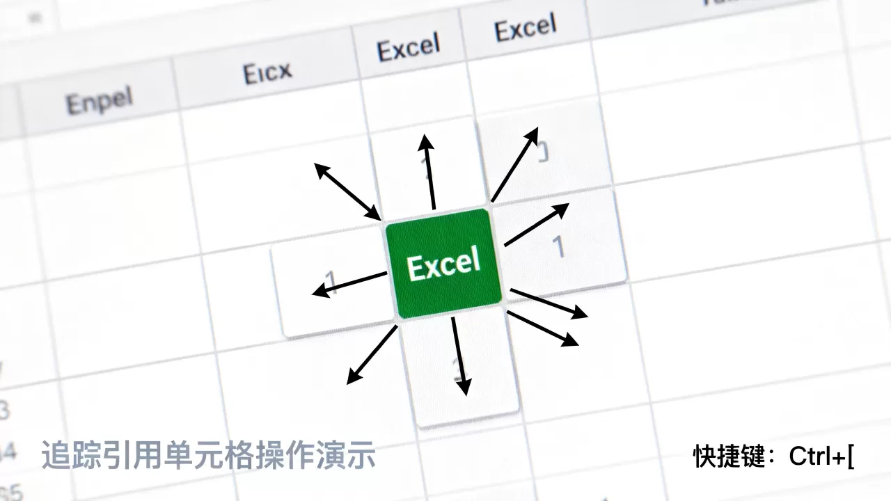 Excel怎么追踪引用单元格,追踪引用快捷键是什么? Excel怎么追踪引用单元格,追踪引用快捷键是什么?