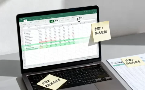 Excel筛选后的数据怎么导出，Excel筛选后如何导出到新表？