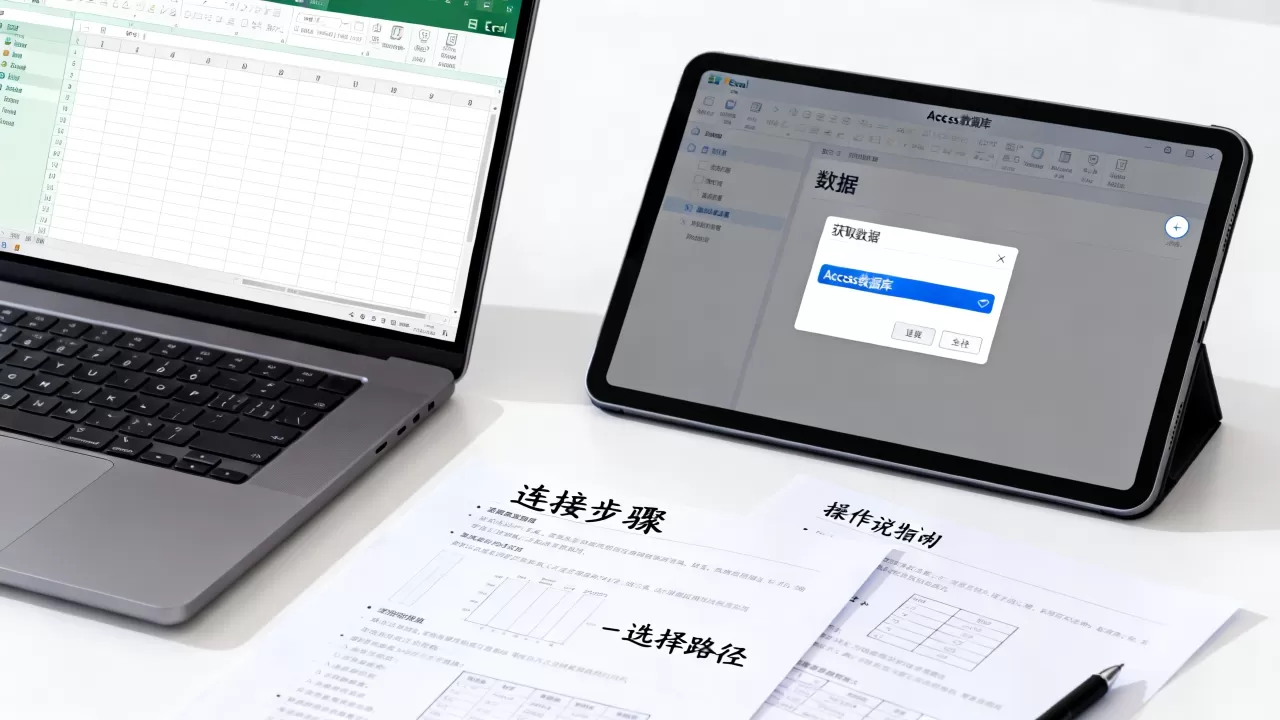 Excel怎么查Access，如何连接Access数据库？
