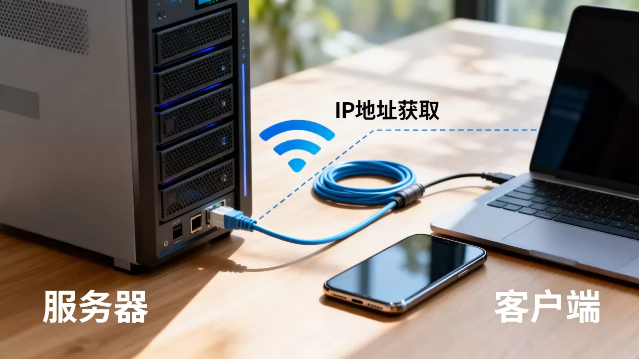服务器如何主动找到客户端，如何获取客户端IP地址？