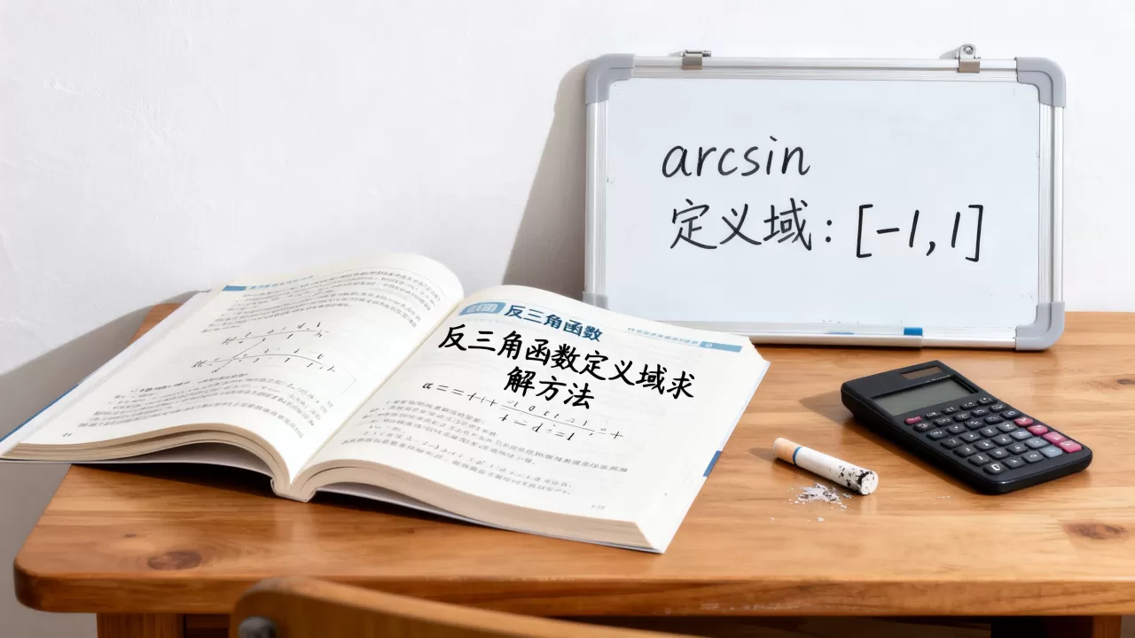 如何快速求出反三角函数定义域，arcsin定义域是多少？
