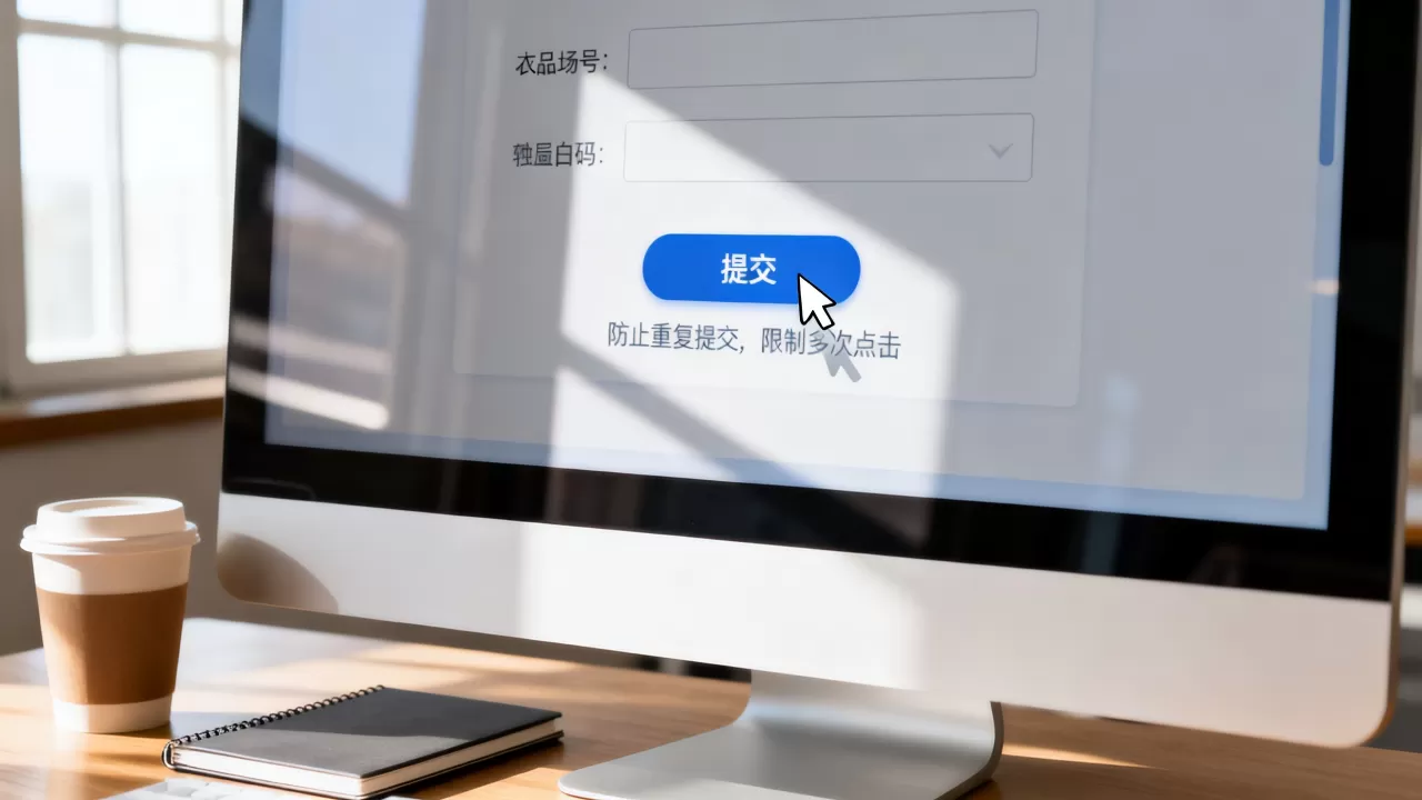 如何有效防止表单重复提交，前端怎么限制按钮多次点击？