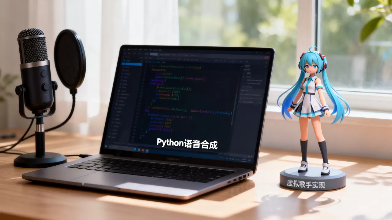 用Python能做出虚拟歌手吗，Python语音合成怎么实现？