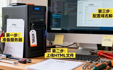 如何在服务器上发布HTML网页，零基础搭建网站有哪些步骤？